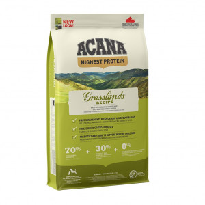 ACANA Highest protein Grasslands Dog - suché krmivo pro psy - 11,4kg