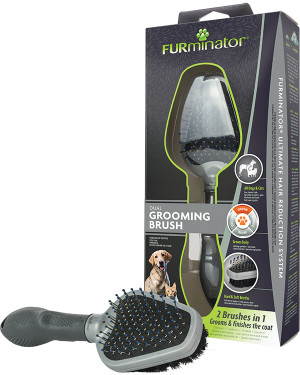 FURminator - oboustranný kartáč pro psy a kočky