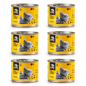 3COTY 48. Chicken with spirulina - mokré krmivo pro kočky - 6x180g