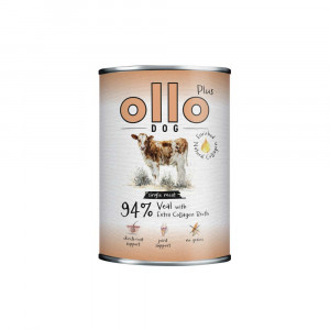 OLLO Plus Collagen Mono Veal - vlhké krmivo pro psy - 800g