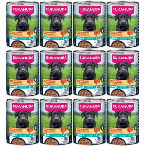 EUKANUBA Life Care Bohatá na krůtu a mrkev - mokré krmivo pro psa - 12x400g