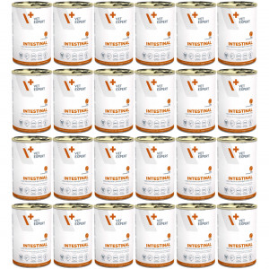 VETEXPERT Veterinary Diet Intestinal Dog - vlhké krmivo pro psy - 24x400g