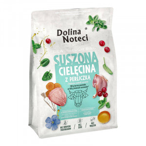 DOLINA NOTECI Premium Small breeds Veal with guinea fowl - suché krmivo pro psy - 3kg
