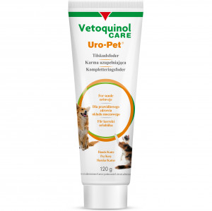 VETOQUINOL Uro-Pet - pasta okyselující moč pro psy a kočky - 120 g