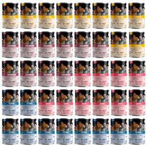 PET REPUBLIC Sterile Mix - mokré krmivo pro kočky - 40x400 g