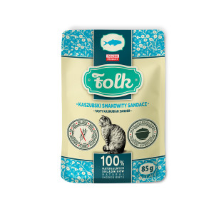 FOLK Tasty Kashubian zander - mokré krmivo pro kočky - 85g