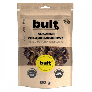 BULT Dried poultry stomachs - pamlsek pro psa - 80g