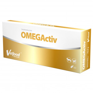 VETFOOD Omega Activ - doplňky stravy pro psy a kočky - 60ks