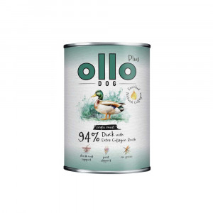 OLLO Plus Collagen Mono Duck - vlhké krmivo pro psy - 800g