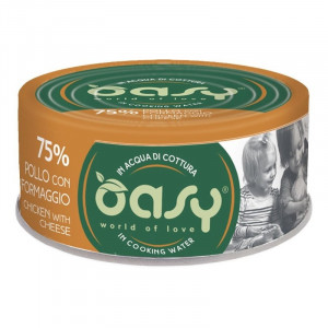 OASY More Love Chicken with cheese - mokré krmivo pro kočky - 70g