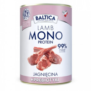 BALTICA Nutraceutic Monoprotein Lamb with prebiotics - vlhké krmivo pro psy - 400g