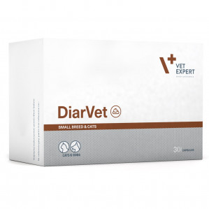VETEXPERT Diarvet Small breed - doplňky stravy pro psy a kočky - 30 tablet