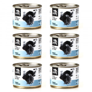 3COTY 21. Turkey and chicken - mokré krmivo pro kočky - 6x180g