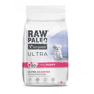 RAW PALEO Ultra Mini Puppy Pork - suché krmivo pro psy - 2kg
