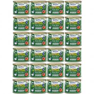 BALTICA Chuť regionů Mono Kachna - mokré krmivo pro kočky - 24x185g