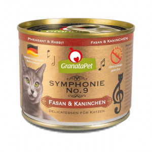 GRANATAPET Symphonie No. 9 Pheasant and rabbit - mokré krmivo pro kočky - 200g