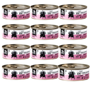 3COTY Turkey - mokré krmivo pro kočky - 12x80g