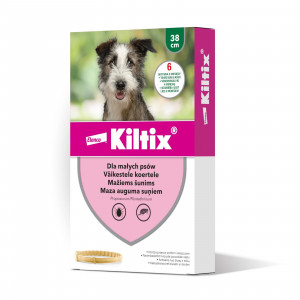 ELANCO Kiltix obojek proti blechám a klíšťatům pro psy - S 