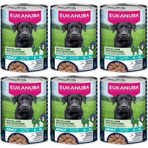 EUKANUBA Life Care Bohatá na jehněčí a brambory - mokré krmivo pro psa - 6x400g