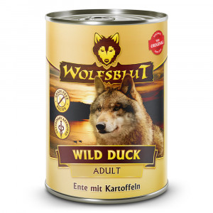 WOLFSBLUT Wild Duck Duck with potatoes - vlhké krmivo pro psy - 395g