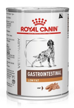 ROYAL CANIN Veterinary Diet Canine Gastrointestinal Low Fat - Mokré krmivo pro psy - 410 g