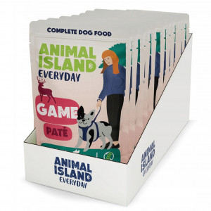 ANIMAL ISLAND Everyday Game - vlhké krmivo pro psy - 10x150g