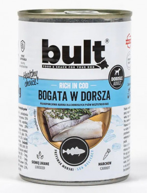 BULT Rich in cod - Mokré krmivo pro psy - 400 g