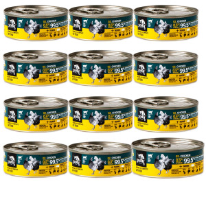 3COTY Chicken with spirulina - mokré krmivo pro kočky - 12x80g