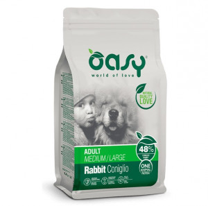 OASY One Animal Protein Adult Medium/Large Rabbit - suché krmivo pro psy - 12kg