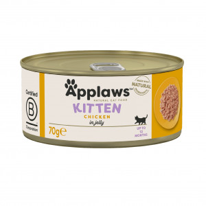 APPLAWS Kitten Chicken in jelly - mokré krmivo pro kočky - 70g