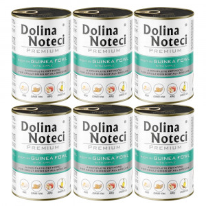 DOLINA NOTECI Premium Bohatá na perličku s jablkem – mokré krmivo pro psy – 6×400 g