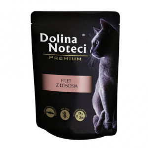 DOLINA NOTECI Premium Salmon fillet - mokré krmivo pro kočky - 85g