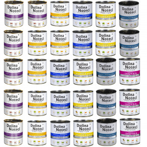 DOLINA NOTECI Premium MIX 6 PŘÍCHUTÍ - mokré krmivo pro psy - 30x800g