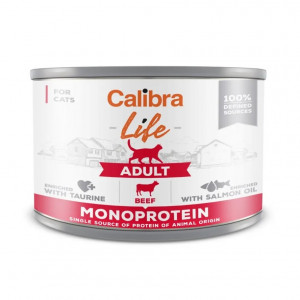 CALIBRA Cat Life Adult Beef - mokré krmivo pro kočky - 200g