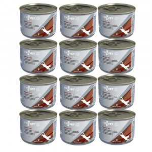 TROVET Hepatic HLD s kuřecím masem – mokré krmivo pro kočky – 12×200 g