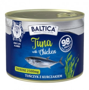 BALTICA Excellent Tuna with chicken - mokré krmivo pro kočky - 185g