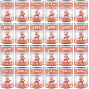 CALIBRA Veterinary Diets Gastrointestinal Low Fat - mokré krmivo pro psy - 24x400g