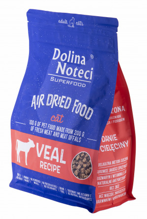 DOLINA NOTECI Superfood Telecí - sušené krmivo pro kočky - 1 kg