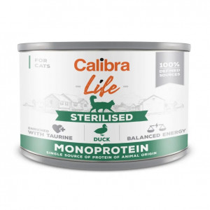 CALIBRA Cat Life Sterilised Duck - mokré krmivo pro kočky - 200g