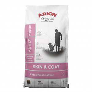 ARION Original Skin & Coat Medium Salmon - suché krmivo pro psy - 12kg