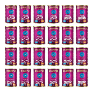 CHAMPER Immuno monoproteinový krůtí – mokré krmivo pro psa – 24×400 g