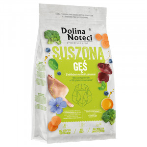 DOLINA NOTECI Premium Dried goose - sušené krmivo pro psy - 9kg