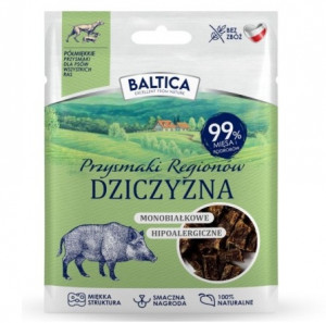 BALTICA Przysmaki regionów Monoprotein Venison - pamlsek pro psa - 30g