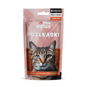 PAN MIĘSKO Chicken Snacks - pamlsek pro kočky - 50g