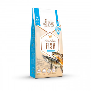 BEMO Sensitive Fish Medium/Large Mono - suché krmivo pro psy - 3kg