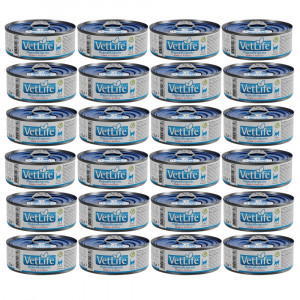 FARMINA Vet Life Hypoallergenic Pork & Potato - mokré krmivo pro kočky - 24x85 g