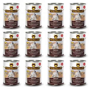 WOLFSBLUT VetLine Gastrointestinal Duck - vlhké krmivo pro psy - 12x395g