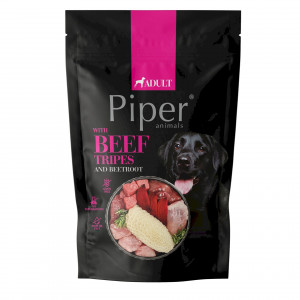 PIPER ANIMALS with beef tripes and beetroot - vlhké krmivo pro psy - 500g