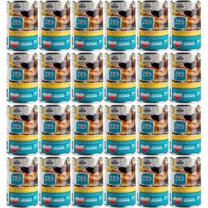 FRENDI s kuřetem kousky v jemné omáčce - mokré krmivo pro psy - 24x1250g