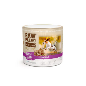 VETEXPERT Raw Paleo Olympic Lamb Mini Mono - pamlsek pro psa - 90g